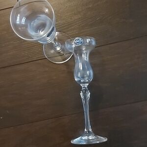 CRYSTAL CANDLESTICKS